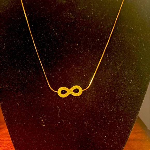 Titanium Gold Pendant Chain Necklace Jewelry - Picture 1 of 10